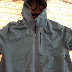 Men’s zip up super soft jersey hoodie